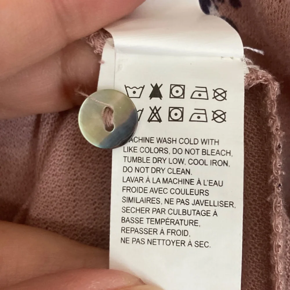 Lucky Brand Floral Smock Tunic Top size Medium - Picture 6 of 9